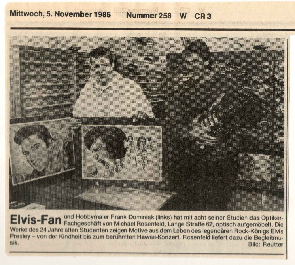 WAZ Zeitungsausschnitt 05.Nov.1986