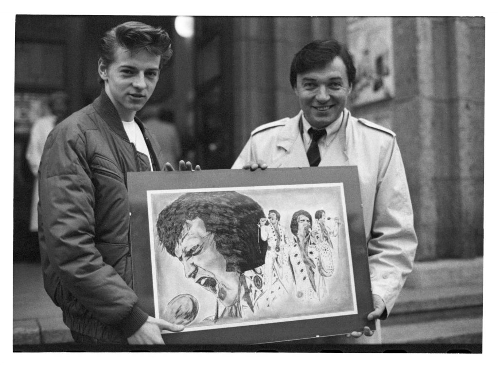 Photo Dominiak mit Karel Gott