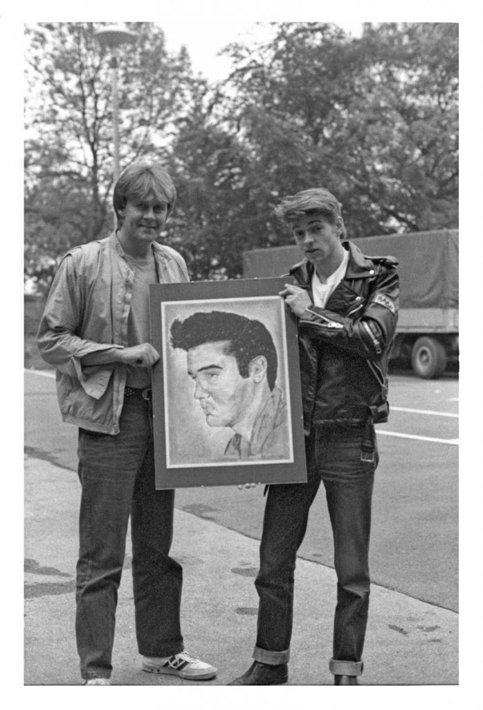 Photo Dominiak mit Howard Carpendale