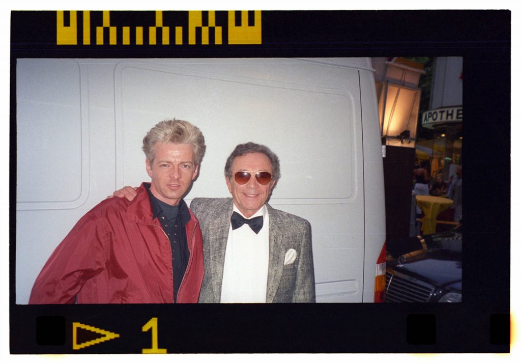 photograph Dominiak with Al Martino