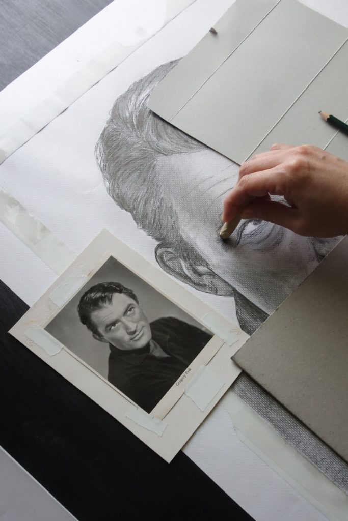 Drawing scene