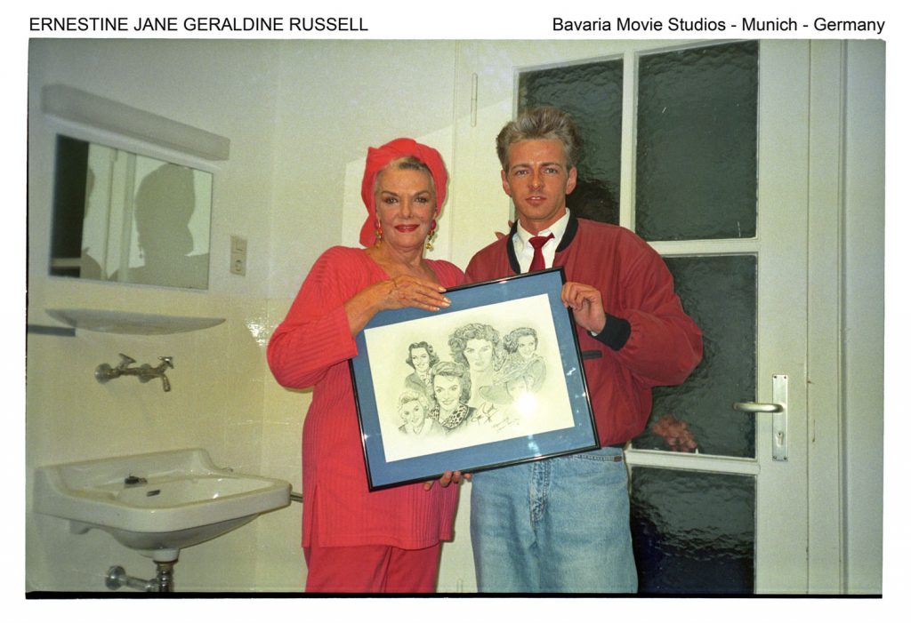 photo Dominiak with Jane Russell