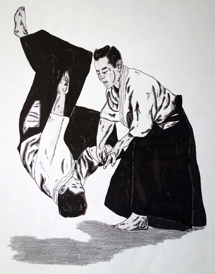 Aikido-Ausstellung-Diashow-Techniken