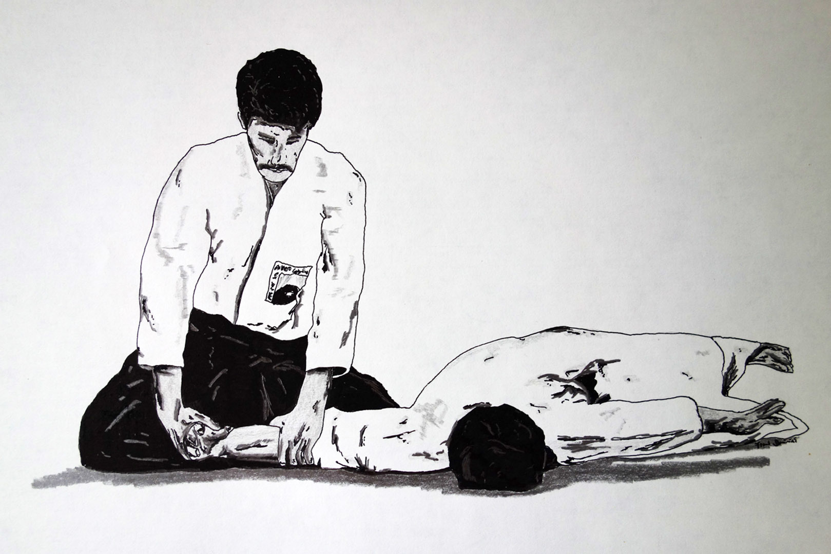 Aikido-Ausstellung-Diashow-Training