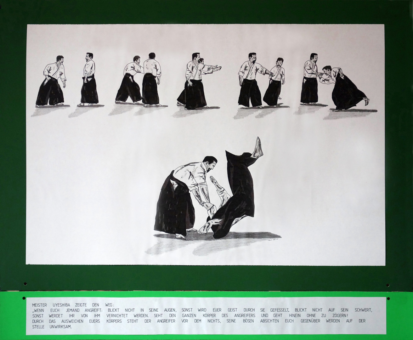 Aikido-Ausstellung-Diashow-Kampfkunst