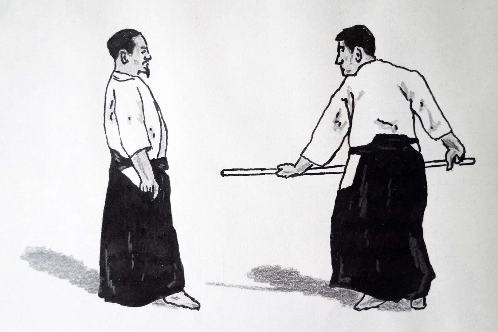 Aikido-Ausstellung-Diashow-Bojutsu