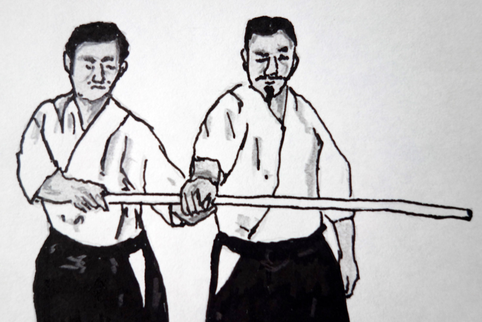 Aikido-Ausstellung-Diashow-Bojutsu