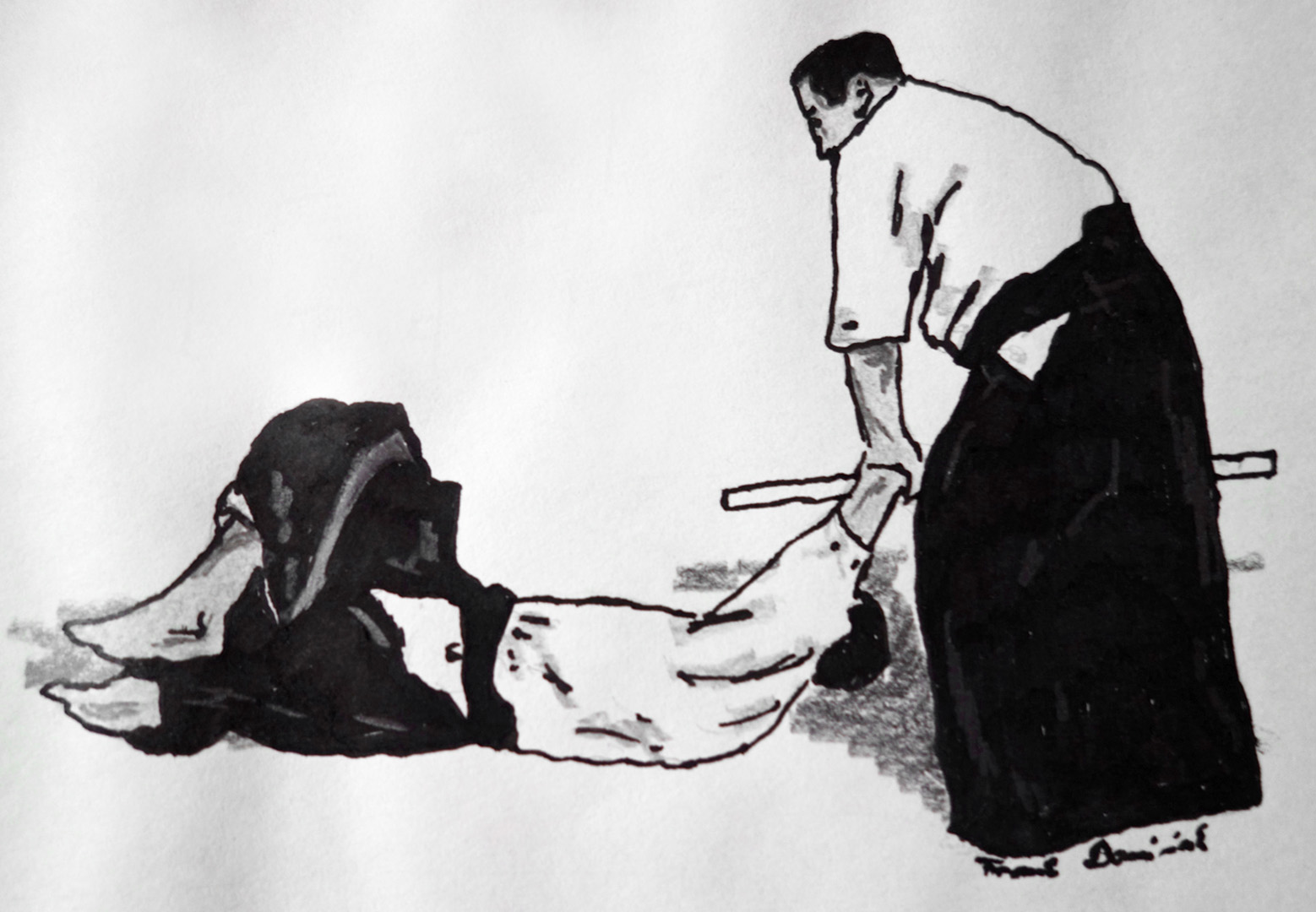 Aikido-Ausstellung-Diashow-Bewegungen