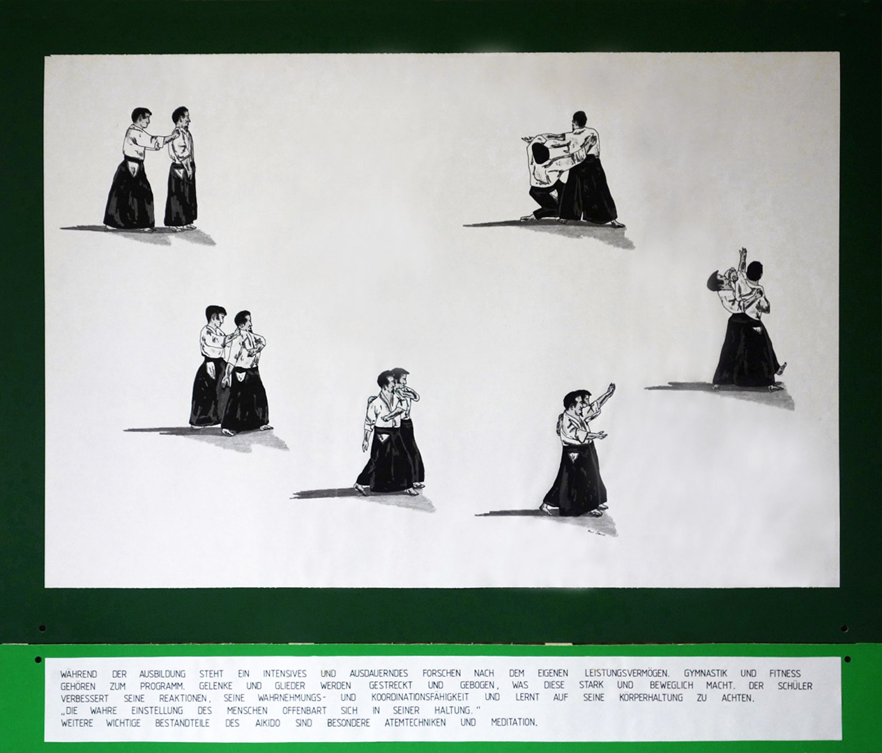Aikido-Ausstellung-Diashow-Ausbildung