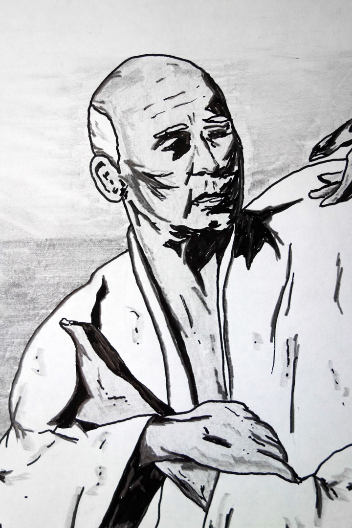 Aikido-Ausstellung-Diashow-Lehrer