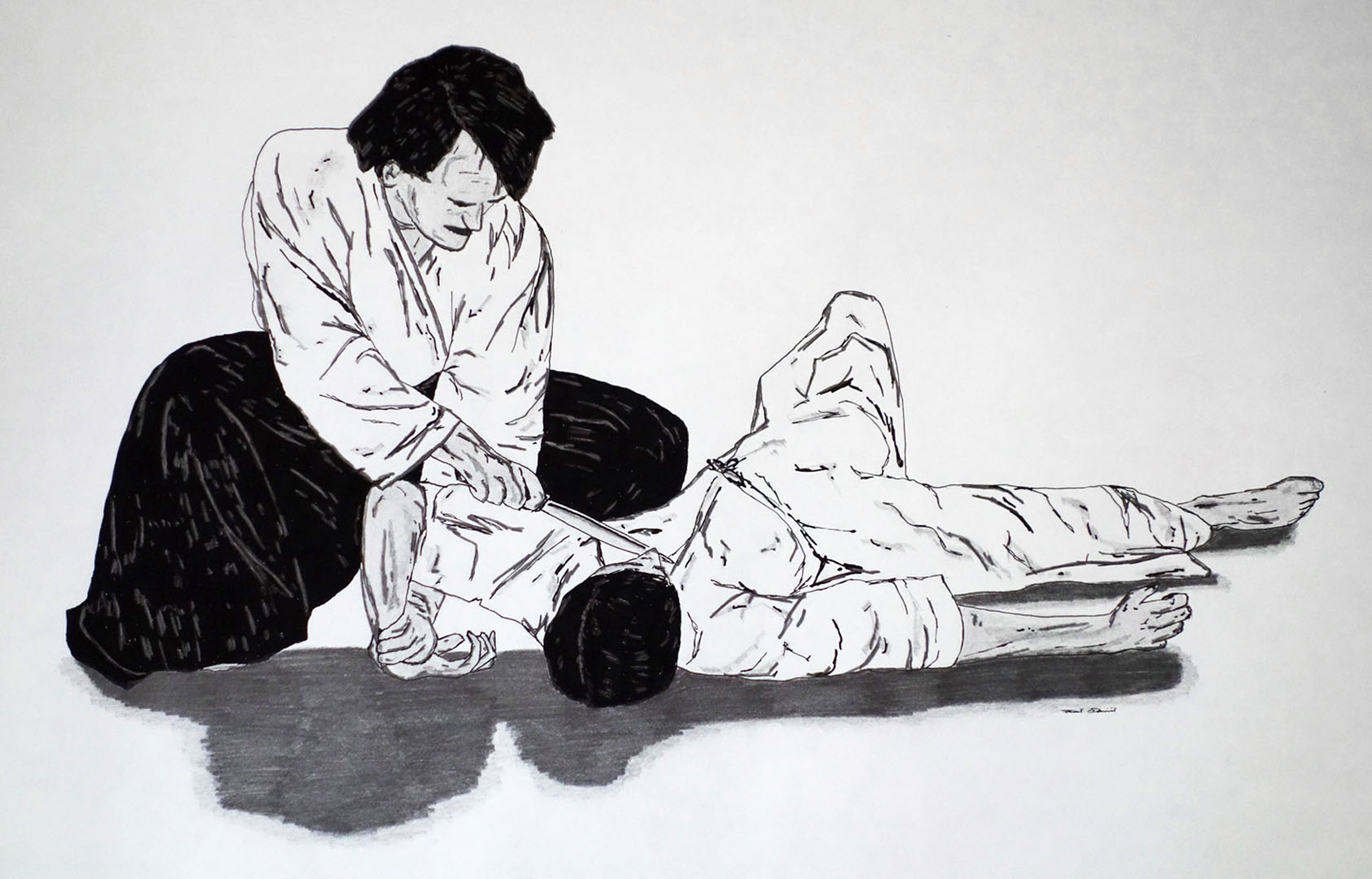 Aikido-Ausstellung-Diashow-Übungen