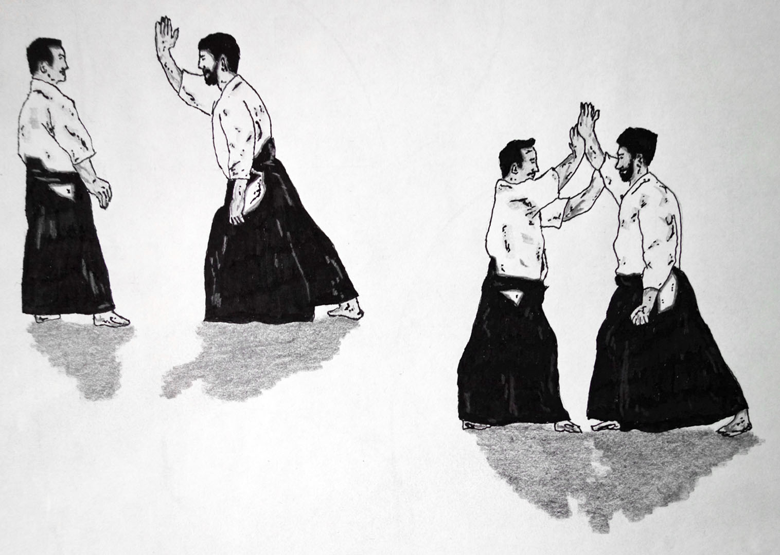 Aikido-Ausstellung-Diashow-Kampfkunst