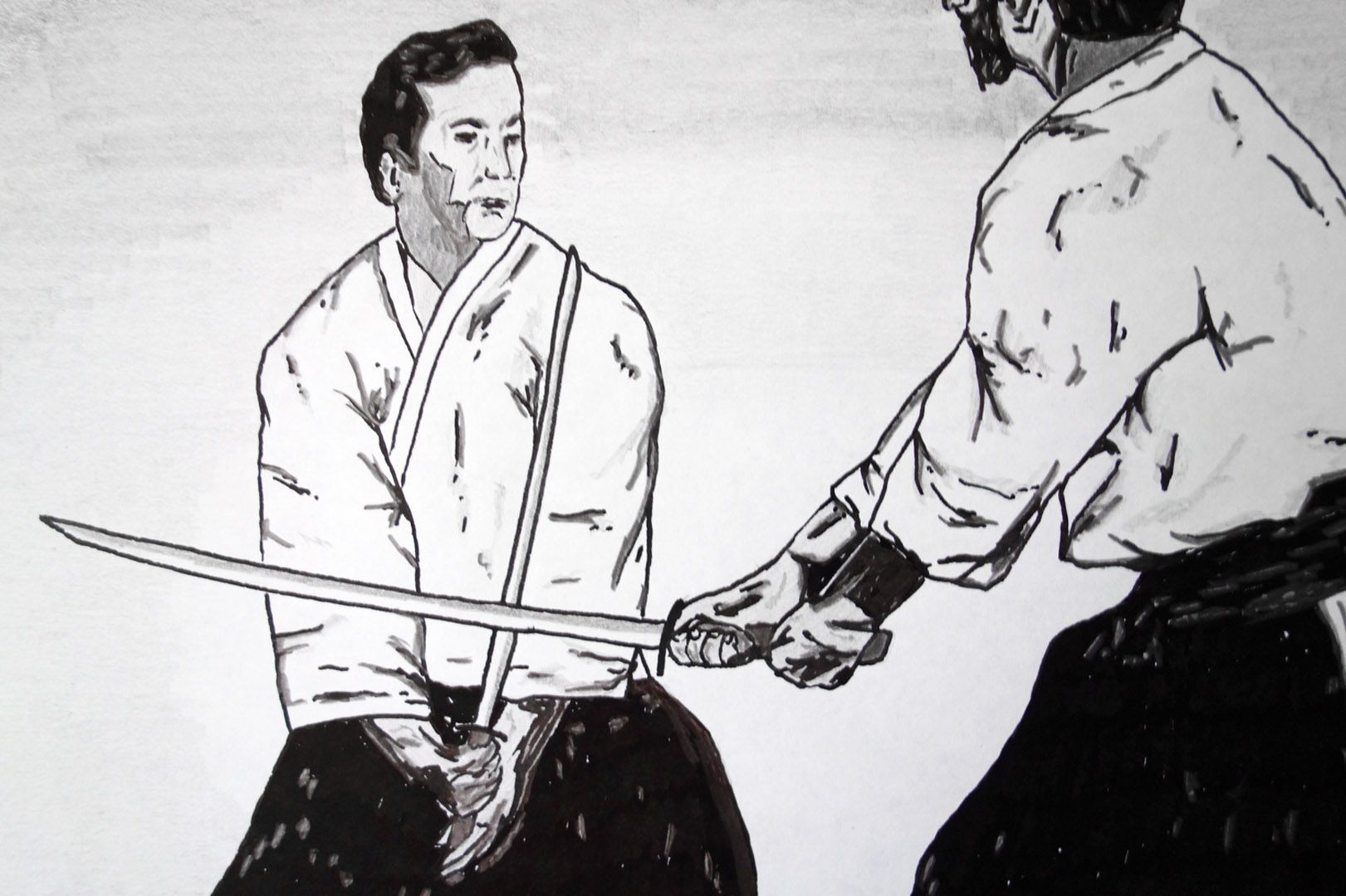 Aikido-Ausstellung-Diashow-Training