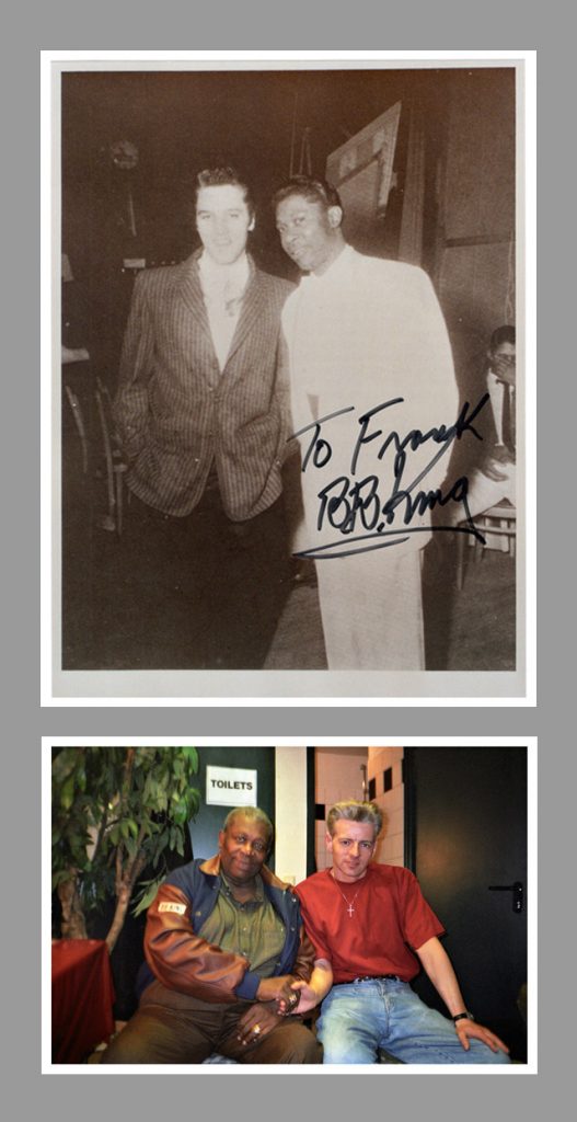 Photos: B. B. King with Elvis Presley signed - Frank Dominiak with B. B. King
