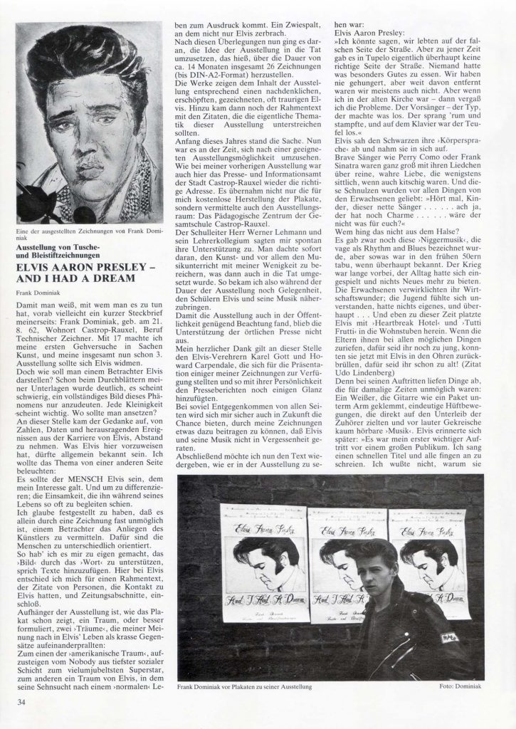 Graceland Magazine Artikel zur Ausstellung