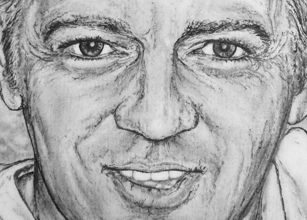 Künstler Frank Dominiak self portrait