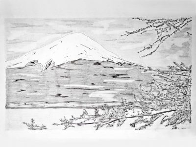 Japan-Landschaft-Mt. Fuji