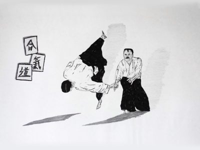 Aikido-Wurftechnik